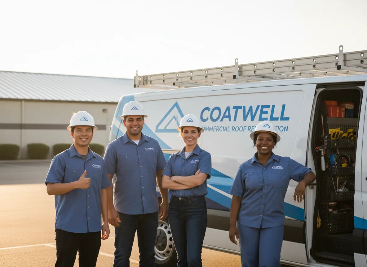 Commercial roof coating company in Pullman, MI